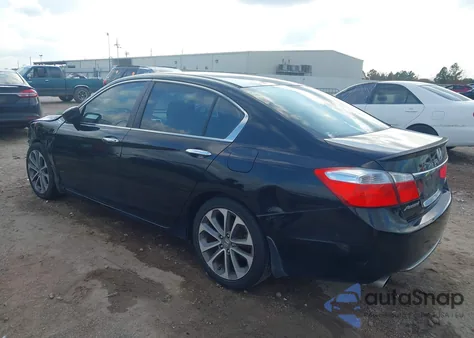 2015 Honda Accord Sport from USA, damaged, VIN 1HGCR2F58FA138360